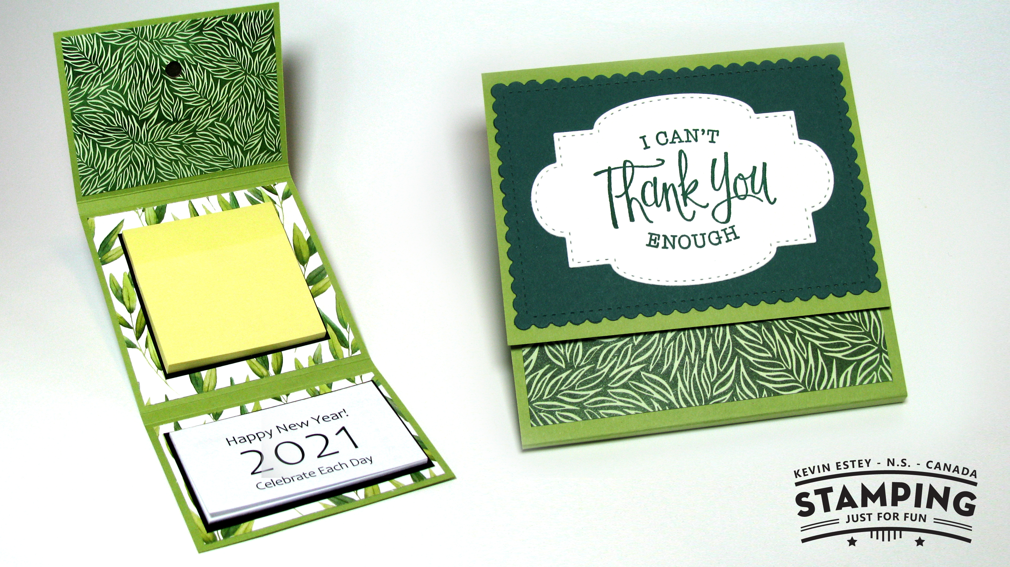 A Nifty Calendar Notepad Wallet to say Thank You!