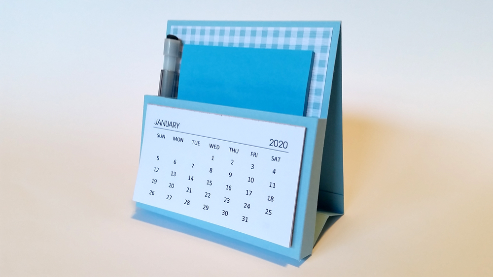 TGCDT November 2019 Blog Hop - Everyone Can Use A Calendar