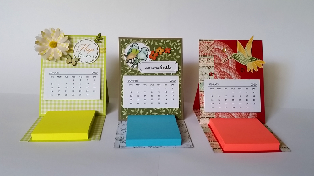 Padded Mini Craft Calendars