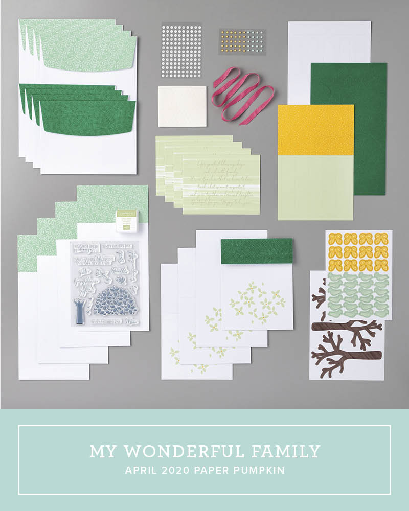My Wonderful Family - 8 Cards